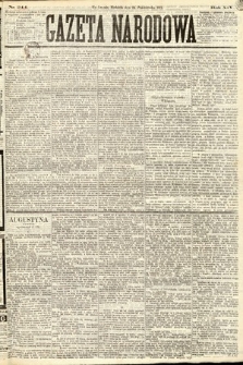 Gazeta Narodowa. 1875, nr 244