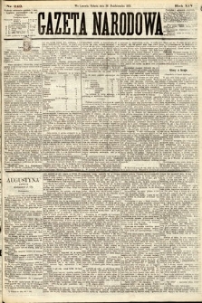 Gazeta Narodowa. 1875, nr 249