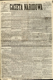 Gazeta Narodowa. 1875, nr 261