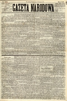 Gazeta Narodowa. 1875, nr 262