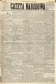 Gazeta Narodowa. 1875, nr 285