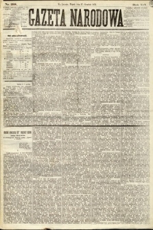 Gazeta Narodowa. 1875, nr 288