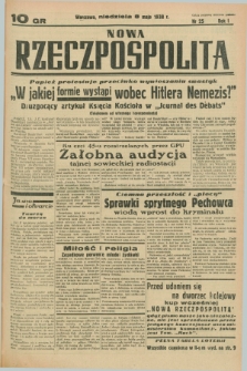 Nowa Rzeczpospolita. R.1, nr 25 (8 maja 1938)