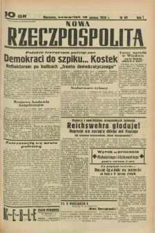 Nowa Rzeczpospolita. R.1, nr 69 (16 czerwca 1938)