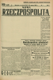 Nowa Rzeczpospolita. R.1, nr 69 (16 czerwca 1938) drugi nakład po konfiskacie