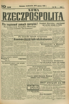 Nowa Rzeczpospolita. R.1, nr 78 (25 czerwca 1938)