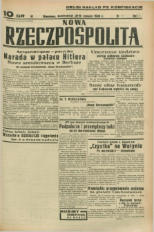 Nowa Rzeczpospolita. R.1, nr 80 (25 czerwca 1938) drugi nakład po konfiskacie