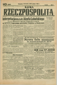 Nowa Rzeczpospolita. R.1, nr 83 (29 czerwca 1938)