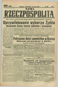 Nowa Rzeczpospolita. R.1, nr 100 (12 lipca 1938)