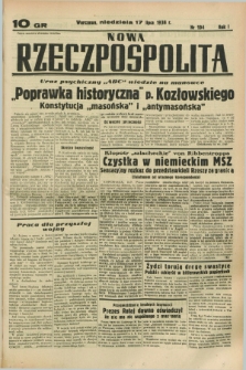 Nowa Rzeczpospolita. R.1, nr 104 (17 lipca 1938)