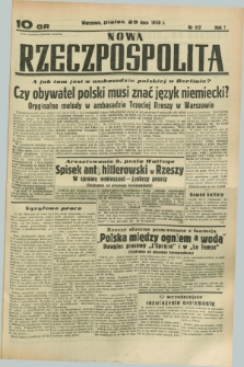 Nowa Rzeczpospolita. R.1, nr 117 (29 lipca 1938)