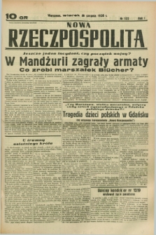 Nowa Rzeczpospolita. R.1, nr 122 (2 sierpnia 1938)