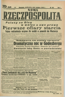 Nowa Rzeczpospolita. R.1, nr 185 (24 września 1938)