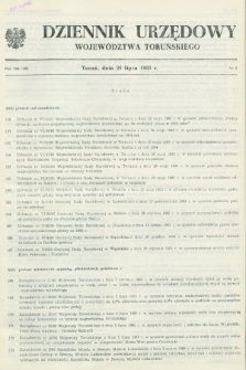 Dziennik Urzędowy Województwa Toruńskiego. 1985, nr 6 (25 lipca)