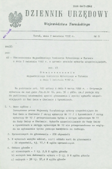 Dziennik Urzędowy Województwa Toruńskiego. 1992, nr 8 (7 kwietnia)