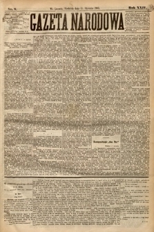 Gazeta Narodowa. 1885, nr 8