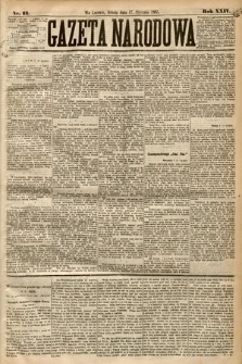 Gazeta Narodowa. 1885, nr 13