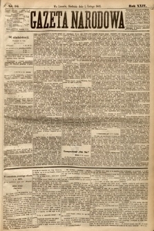 Gazeta Narodowa. 1885, nr 26