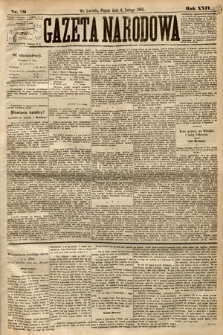 Gazeta Narodowa. 1885, nr 29