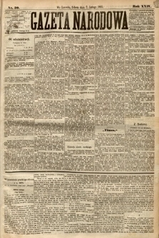 Gazeta Narodowa. 1885, nr 30