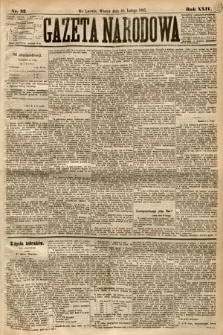 Gazeta Narodowa. 1885, nr 32