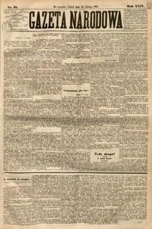 Gazeta Narodowa. 1885, nr 35