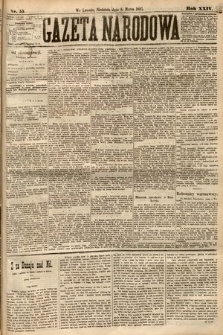 Gazeta Narodowa. 1885, nr 55