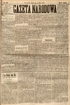 Gazeta Narodowa. 1885, nr 57
