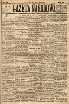 Gazeta Narodowa. 1885, nr 66