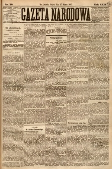 Gazeta Narodowa. 1885, nr 70
