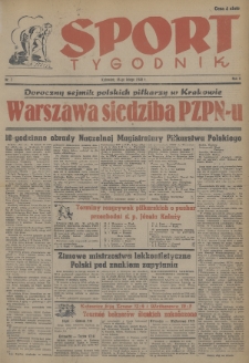 Sport : tygodnik. 1946, nr 7