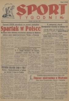 Sport : tygodnik. 1946, nr 9