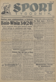 Sport : tygodnik. 1946, nr 23