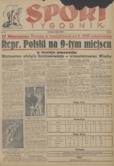 Sport : tygodnik. 1946, nr 26