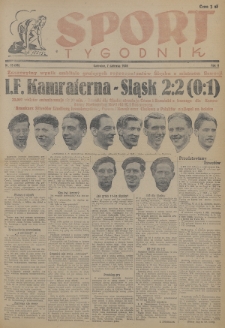 Sport : tygodnik. 1946, nr 35