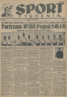 Sport : tygodnik. 1946, nr 39