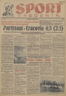 Sport : tygodnik. 1946, nr 40