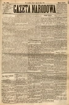 Gazeta Narodowa. 1885, nr 105