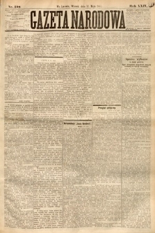 Gazeta Narodowa. 1885, nr 108