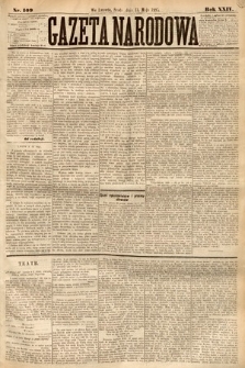 Gazeta Narodowa. 1885, nr 109