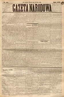 Gazeta Narodowa. 1885, nr 113