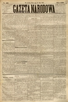Gazeta Narodowa. 1885, nr 119