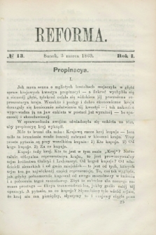 Reforma. R.1, No 13 (3 marca 1869)