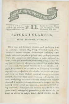 Piśmiennictwo Krajowe. 1841, Ner 11 ([12 marca])