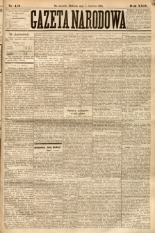Gazeta Narodowa. 1885, nr 128