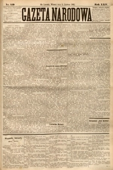 Gazeta Narodowa. 1885, nr 129