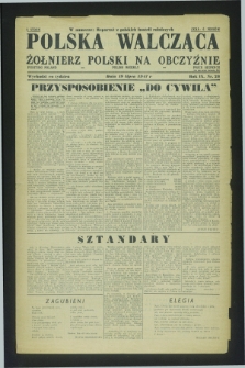 Polska Walcząca - Żołnierz Polski na Obczyźnie = Fighting Poland : Polish weekly. R.9, nr 28 (19 lipca 1947)