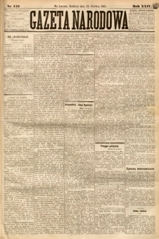Gazeta Narodowa. 1885, nr 146