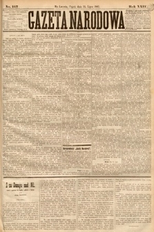 Gazeta Narodowa. 1885, nr 167