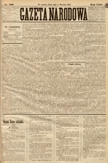 Gazeta Narodowa. 1885, nr 200